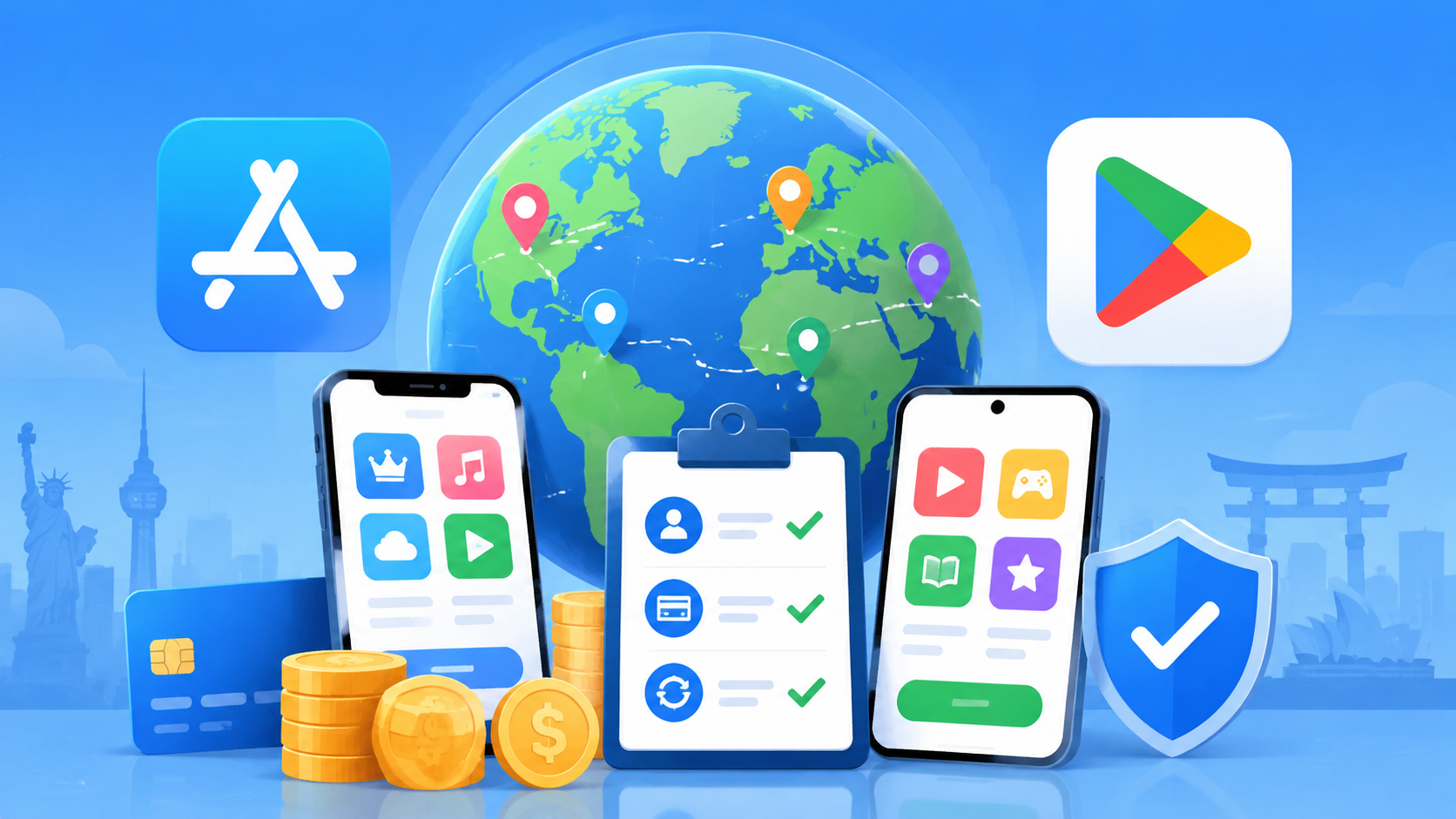 外区 App Store / Google Play 订阅完整指南：注册、充值、续费避坑